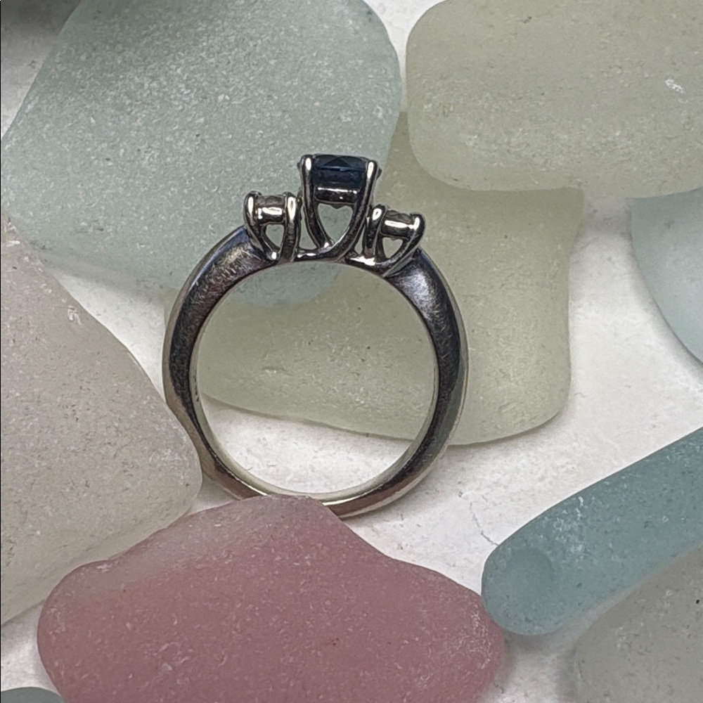 LeVian Tanzanite Diamond 18K Ring - Picture 8 of 14
